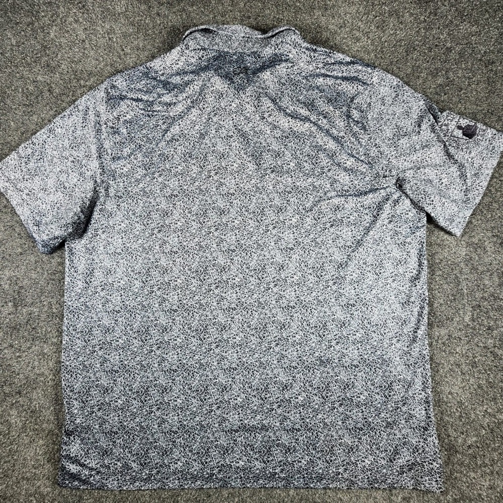 Cutter & Buck Polo Shirt Mens XL Black White Montecristo Golf Classic Logo - Picture 4 of 10
